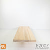 Marche en bois - 6200Z Nez zen, rayons 1/8" - 1-1/16 x 10-1/2 - Merisier | Wood stair tread - 6200Z Square bullnose, 1/8" radius - 1-1/16 x 10-1/2 - Yellow birch