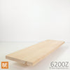 Marche en bois - 6200Z Nez zen, rayons 1/8" - 1-1/16 x 10-1/2 - Merisier | Wood stair tread - 6200Z Square bullnose, 1/8" radius - 1-1/16 x 10-1/2 - Yellow birch