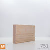 Cache-lumière en bois - 751 Rainures- 3/4 x 3 - Érable | Wood light moulding - 751 Grooves - 3/4 x 3 - Maple