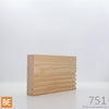 Cache-lumière en bois - 751 Rainures- 3/4 x 3 - Pin rouge sélect | Wood light moulding - 751 Grooves - 3/4 x 3 - Select red pine