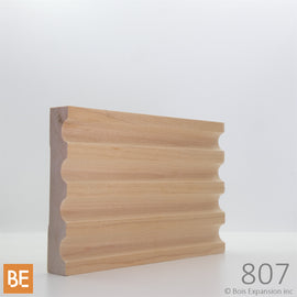 Cadrage en bois - 807 Doigts de dame - 3/4 x 4 - Érable | Wood casing - 807 Fluted - 3/4 x 4 - Maple