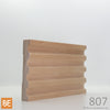 Cadrage en bois - 807 Doigts de dame - 3/4 x 4 - Merisier | Wood casing - 807 Fluted - 3/4 x 4 - Yellow birch