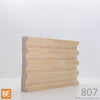Cadrage en bois - 807 Doigts de dame - 3/4 x 4 - Pin rouge sélect | Wood casing - 807 Fluted - 3/4 x 4 - Select red pine