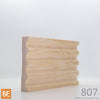 Cadrage en bois - 807 Doigts de dame - 3/4 x 4 - Pin rouge sélect | Wood casing - 807 Fluted - 3/4 x 4 - Select red pine