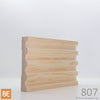 Cadrage en bois - 807 Doigts de dame - 3/4 x 4 - Pin rouge sélect | Wood casing - 807 Fluted - 3/4 x 4 - Select red pine