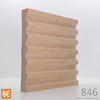 Cadrage en bois - 846 Doigts de dame - 3/4 x 6 - Érable | Wood casing - 846 Fluted - 3/4 x 6 - Maple
