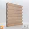 Cadrage en bois - 846 Doigts de dame - 3/4 x 6 - Érable | Wood casing - 846 Fluted - 3/4 x 6 - Maple