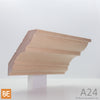 Corniche en bois - A24 - 13/16 x 4-1/4 - Érable | Wood crown moulding - A24 - 13/16 x 4-1/4 - Maple