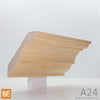 Corniche en bois - A24 - 13/16 x 4-1/4 - Pin rouge sélect | Wood crown moulding - A24 - 13/16 x 4-1/4 - Select red pine