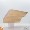 Corniche en bois - A24 - 13/16 x 4-1/4 - Pin rouge sélect | Wood crown moulding - A24 - 13/16 x 4-1/4 - Select red pine