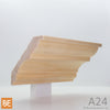 Corniche en bois - A24 - 13/16 x 4-1/4 - Pin rouge sélect | Wood crown moulding - A24 - 13/16 x 4-1/4 - Select red pine