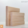Cadrage et plinthe en bois - 107 et 207 - Érable | Wood casing and baseboard - 107 and 207 - Maple