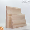 Cadrage et plinthe en bois - 110 et 1210 - Érable | Wood casing and baseboard - 110 and 1210 - Maple