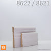 Cadrage et plinthe en mdf - 8621 et 8622 - Fibre de bois avec apprêt | MDF casing and baseboard - 8621 and 8622 - Primed fiberboard