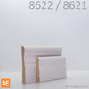 Cadrage et plinthe en mdf - 8621 et 8622 - Fibre de bois avec apprêt | MDF casing and baseboard - 8621 and 8622 - Primed fiberboard