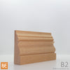 Cimaise en bois - B2 - 1-1/8 x 3-1/2 - Chêne rouge | Wood chair rail - B2 - 1-1/8 x 3-1/2 - Red oak