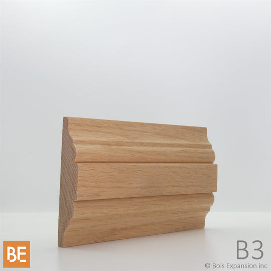 Cimaise en bois - B3 - 3/4" x 3-1/2"