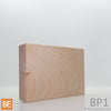 Boîte de porte en bois - BP1 Avec ourlet - 3/4 x 3-5/8 - Merisier | Wood door jamb - BP1 Hemmed edge - 3/4 x 3-5/8 - Yellow birch