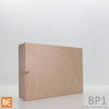 Boîte de porte en bois - BP1 Avec ourlet - 3/4 x 3-5/8 - Merisier | Wood door jamb - BP1 Hemmed edge - 3/4 x 3-5/8 - Yellow birch