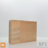 Boîte de porte en bois - BP1 Avec ourlet - 3/4 x 3-5/8 - Pin blanc jointé | Wood door jamb - BP1 Hemmed edge - 3/4 x 3-5/8 - Jointed white pine