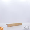 Coin extérieur en bois - C17 - 3/4 x 3/4 - Pin rouge sélect |  Wood outside corner - Select red pine