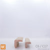 Coins extérieurs en bois - C6 et C17 |  Wood outside corners - C6 and C17