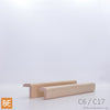 Coins extérieurs en bois - C6 et C17 |  Wood outside corners - C6 and C17