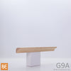 Gorge en bois - G9A - 1/2 x 1/2 - Chêne rouge | Wood cove - G9A - 1/2 x 1/2 - Red oak