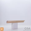 Gorge en bois - G9A - 1/2 x 1/2 - Merisier | Wood cove - G9A - 1/2 x 1/2 - Yellow birch