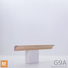 Gorge en bois - G9A - 1/2 x 1/2 - Merisier | Wood cove - G9A - 1/2 x 1/2 - Yellow birch