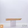 Gorge en bois - G9A - 1/2 x 1/2 - Pin blanc jointé | Wood cove - G9A - 1/2 x 1/2 - Jointed white pine