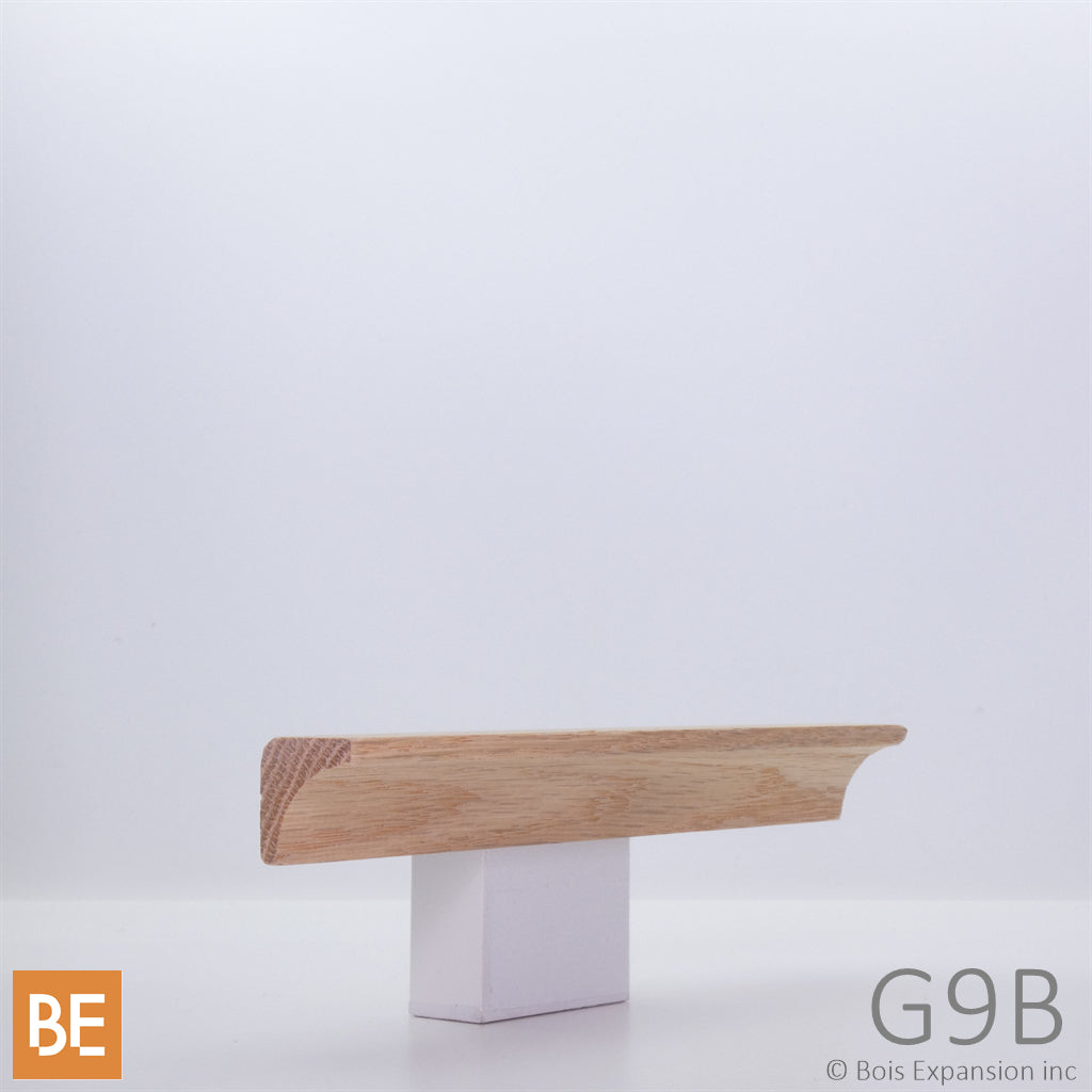 Gorge en bois - G9B - 3/4 x 3/4 - Chêne rouge | Wood cove - G9B - 3/4 x 3/4 - Red oak