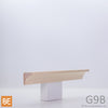 Gorge en bois - G9B - 3/4 x 3/4 - Érable | Wood cove - G9B - 3/4 x 3/4 - Maple