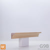 Gorge en bois - G9B - 3/4 x 3/4 - Merisier | Wood cove - G9B - 3/4 x 3/4 - Yellow birch