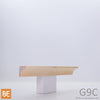 Gorge en bois - G9C - 11/16 x 11/16 - Pin blanc jointé | Wood cove - G9C - 11/16 x 11/16 - Jointed white pine