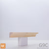 Gorge en bois - G9C - 11/16 x 11/16 - Pin blanc jointé | Wood cove - G9C - 11/16 x 11/16 - Jointed white pine