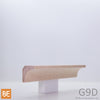 Gorge en bois - G9D - 1-1/16 x 1-1/16- Érable | Wood cove - G9D - 1-1/16 x 1-1/16 - Maple
