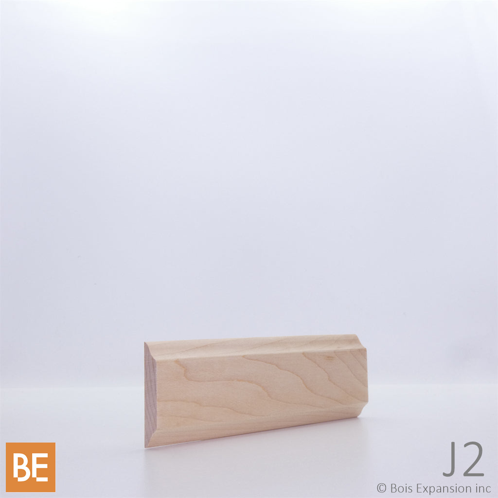 Couvre-joint en bois - J2 Grand - 5/16 x 1-5/8 - Érable | Wood batten strip - J2 Large - 5/16 x 1-5/8 - Maple