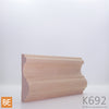 Cimaise en bois - K692 - 27/32 x 3 - Merisier | Wood chair rail - K692 - 27/32 x 3 - Yellow birch