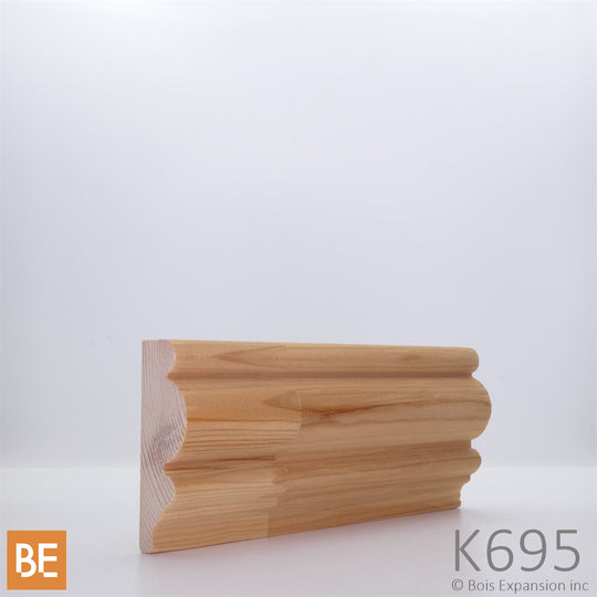 Cimaise en bois - K695 - 27/32" x 2-1/2"