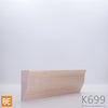 Cimaise en bois - K699 - 7/8 x 2 - Érable | Wood chair rail - K699 - 7/8 x 2 - Maple