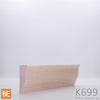 Cimaise en bois - K699 - 7/8 x 2 - Érable | Wood chair rail - K699 - 7/8 x 2 - Maple