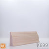 Cimaise en bois - K699 - 7/8 x 2 - Érable | Wood chair rail - K699 - 7/8 x 2 - Maple