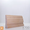 Cimaise en bois - K700 - 27/32 x 3 - Merisier | Wood chair rail - K700 - 27/32 x 3 - Yellow birch