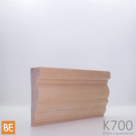 Cimaise en bois - K700 - 27/32" x 3"
