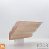 Corniche en bois - K713 - 3/4 x 3-11/16 - Érable | Wood crown moulding - K713 - 3/4 x 3-11/16 - Maple