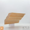 Corniche en bois - K713 - 3/4 x 3-11/16 - Pin rouge sélect | Wood crown moulding - K713 - 3/4 x 3-11/16 - Select red pine