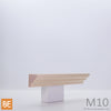Corniche en bois - M10 Ogee - 3/4 x 3/4 - Érable | Wood crown moulding - M10 Ogee - 3/4 x 3/4 - Maple