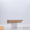 Corniche en bois - M10 Ogee - 3/4 x 3/4 - Merisier | Wood crown moulding - M10 Ogee - 3/4 x 3/4 - Yellow birch