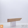 Corniche en bois - M10 Ogee - 3/4 x 3/4 - Merisier | Wood crown moulding - M10 Ogee - 3/4 x 3/4 - Yellow birch